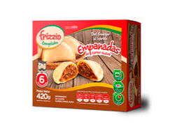 4 EMPANADAS DE CARNE DE 70 grs.