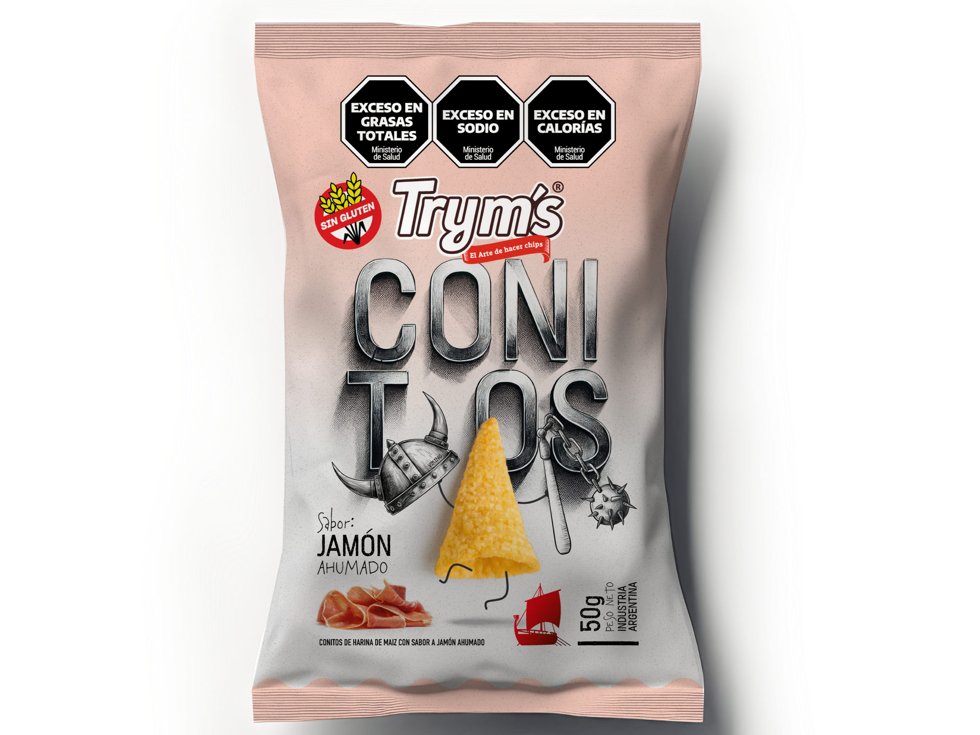 CONITOS JAMÓN AHUMADO x 70 g
