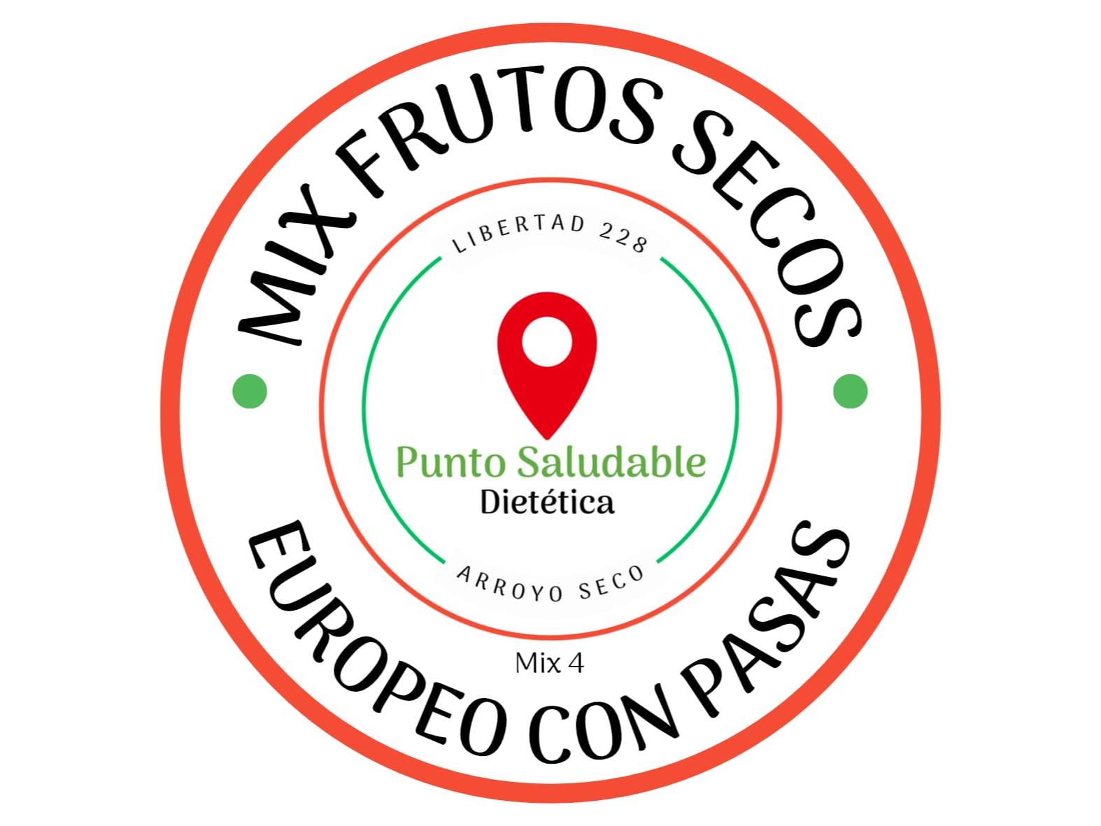 Mix Frutos Secos N4 x 200 grs