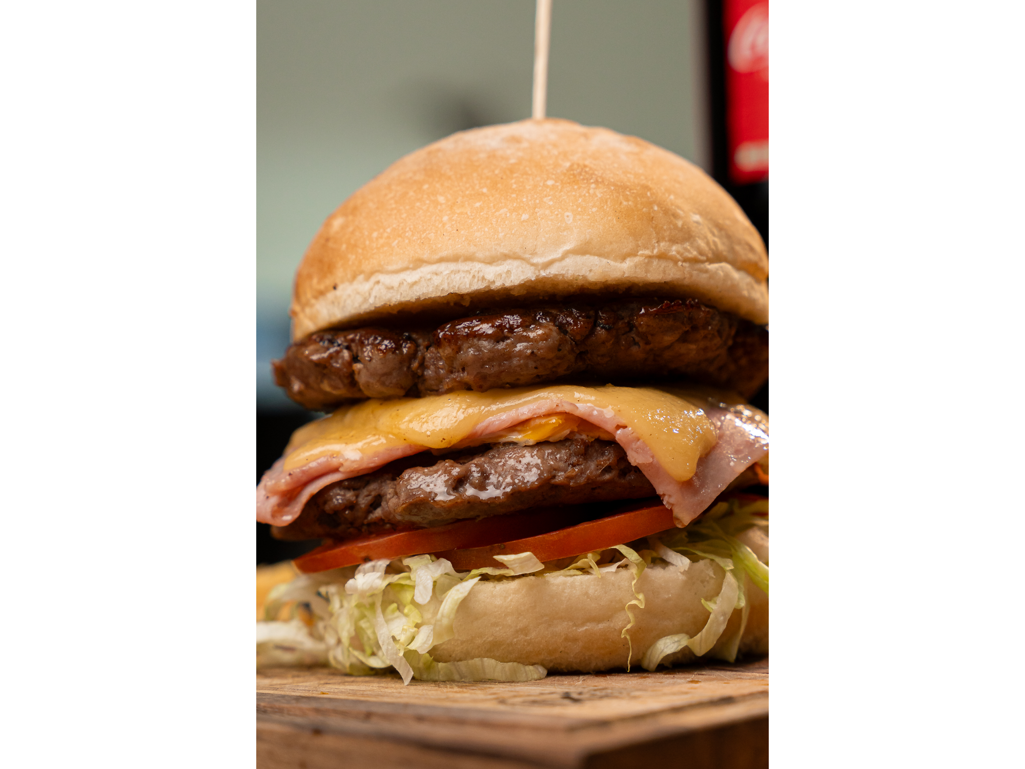 HAMBURGUESA ESPECIAL DOBLE CARNE
