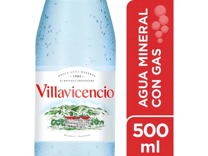 AGUA CON GAS 500ML
