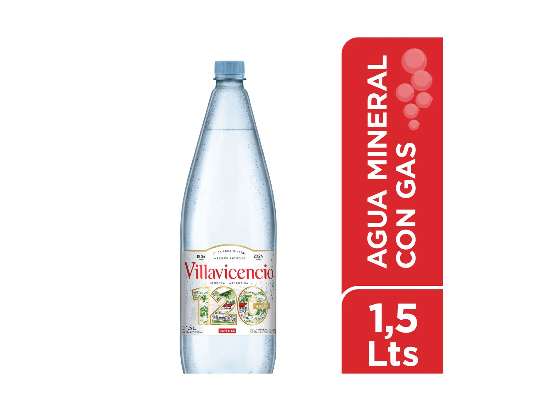 AGUA COAN GAS DE 1,5