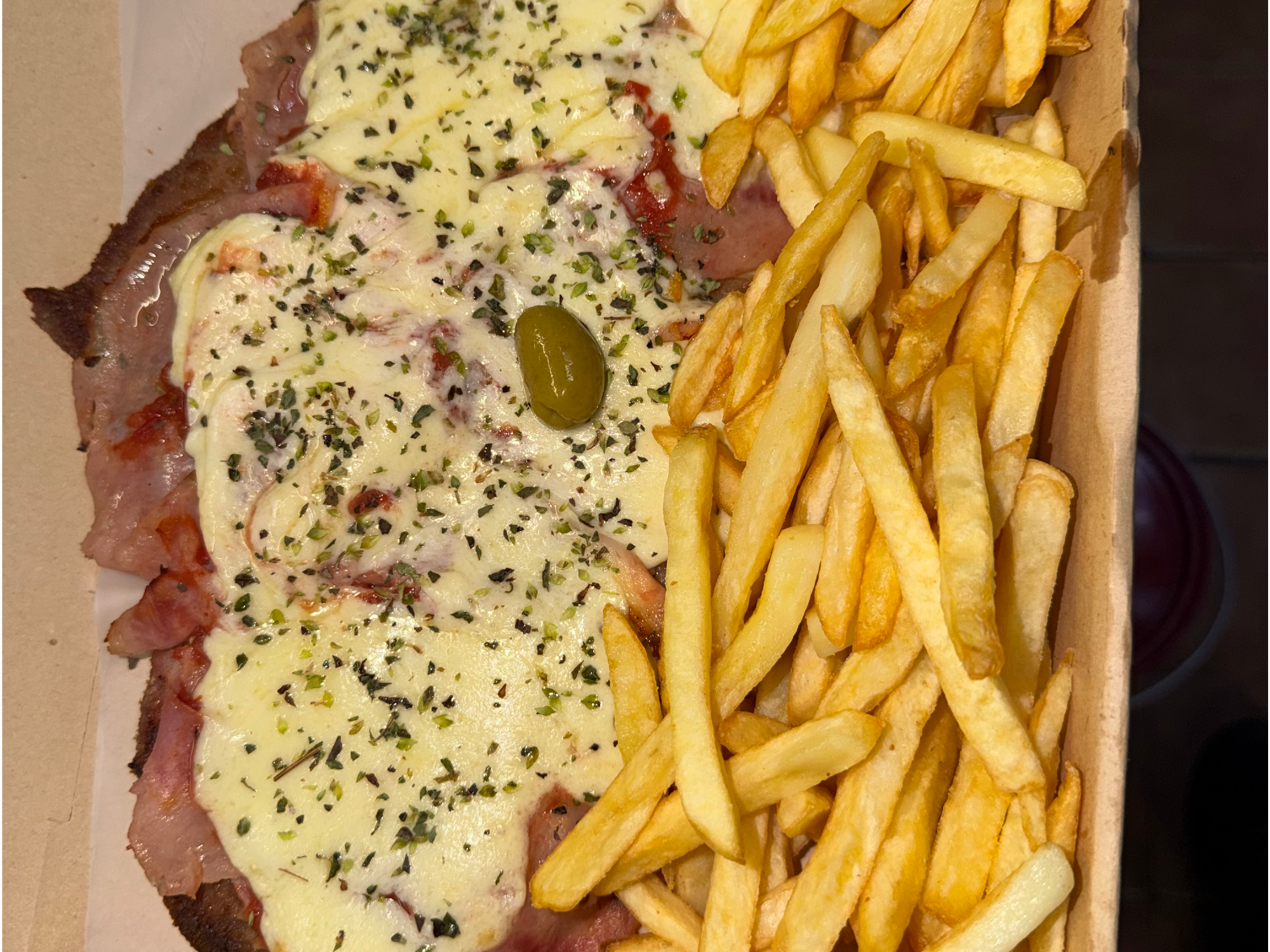 Milanesa napolitana
