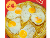 Papas fritas y huevo frito