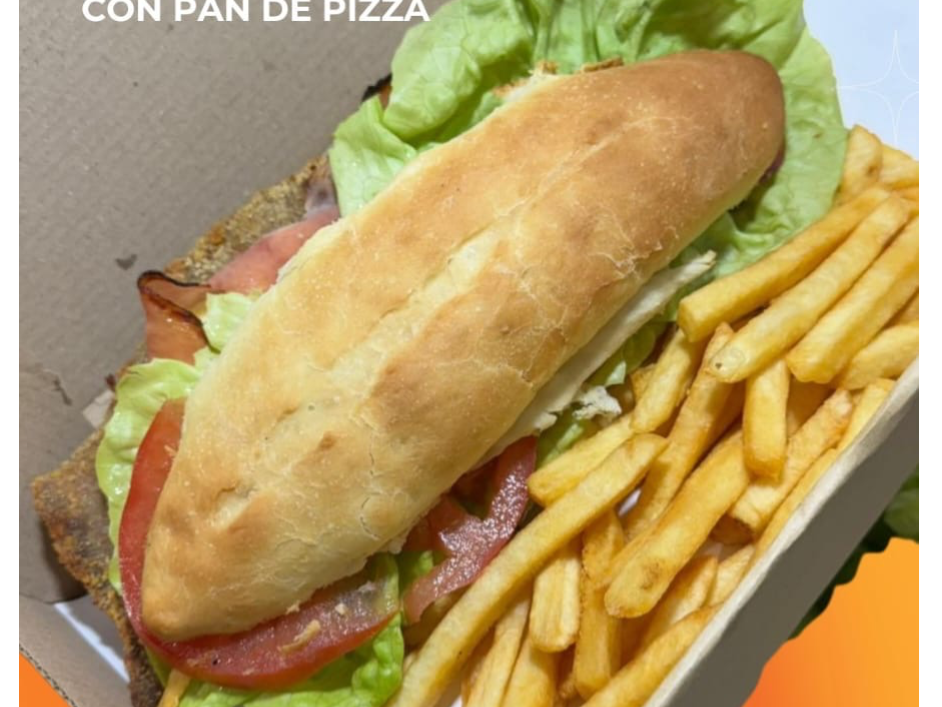 Sandwich de milanesa completo