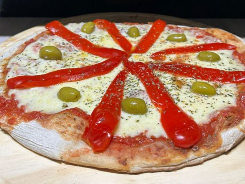 MUZZA CON MORRON
