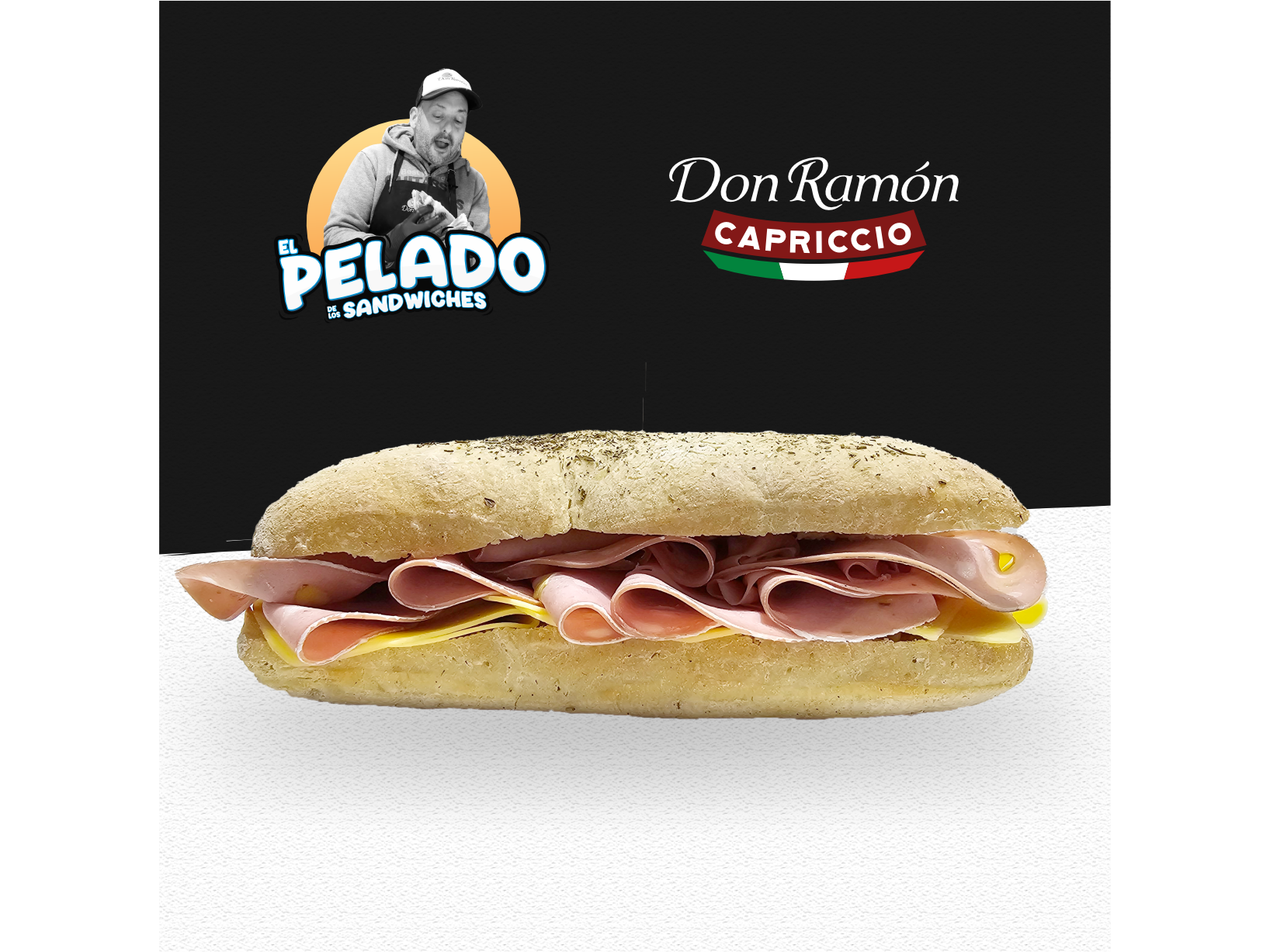 F5 MORTADELA CON PISTACHOS de La sandwicherias del pelado