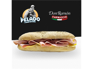 F5 MORTADELA CON PISTACHOS de La sandwicherias del pelado