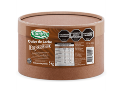 Dulce de Leche Repostero Manfrey x5kg