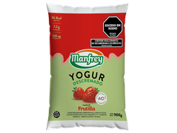 Yogur Frutilla Descremado x900cc