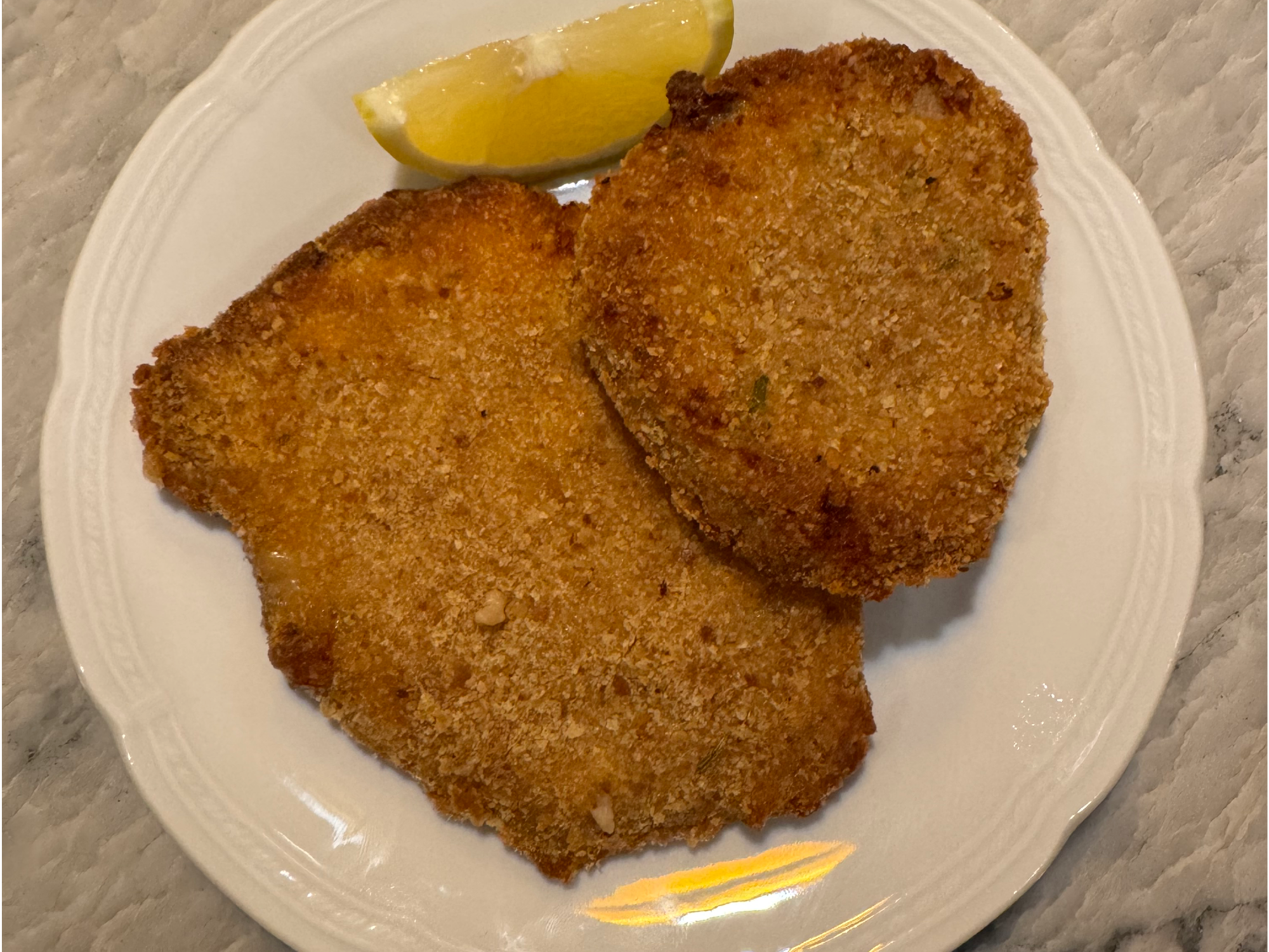 Milanesa de peceto de novillo