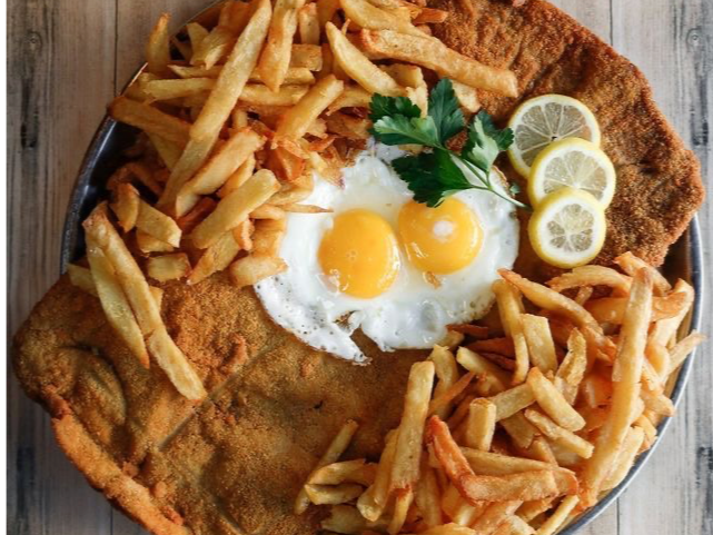 Milanesa de nalga de novillo