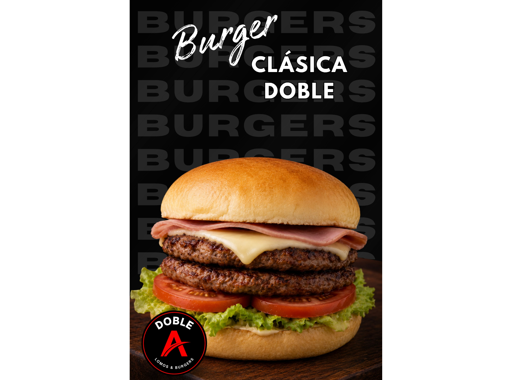 BURGER CLASICA DOBLE