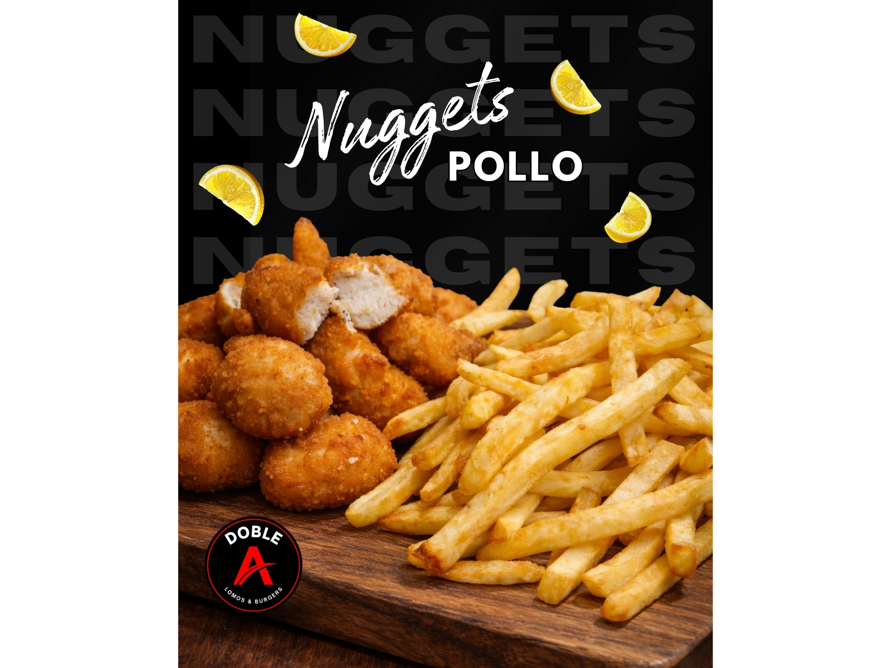 NUGGETS POLLO de Doble A Lomos - Almafuerte