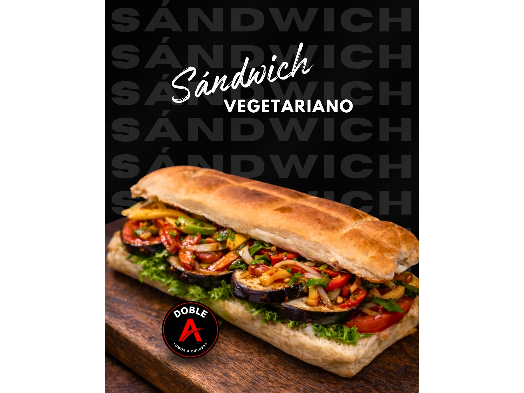 SANDWICH VEGETARIANO