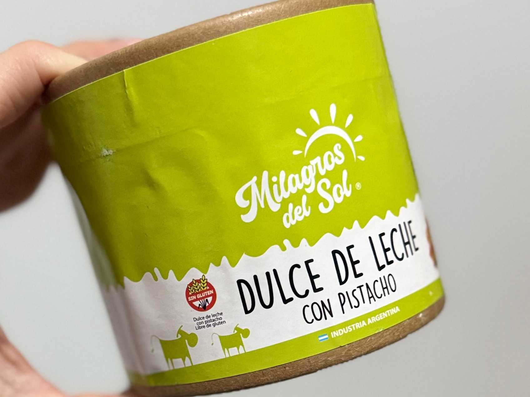 Dulce de leche con Pistacho