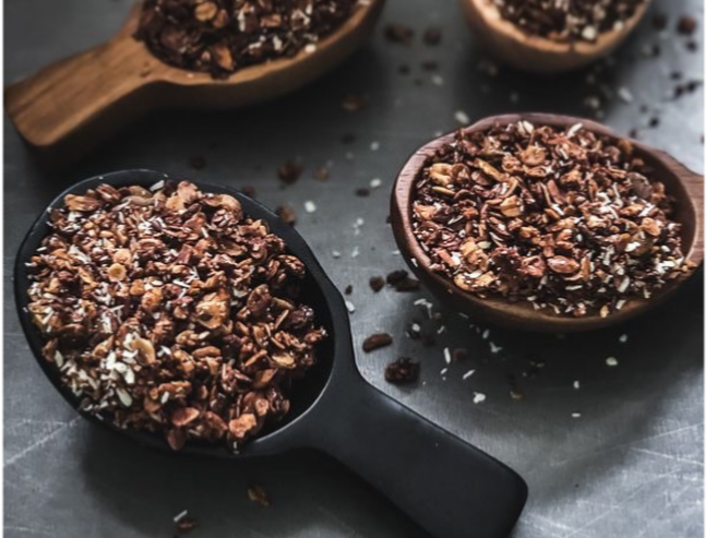 Granola con Cacao y Coco