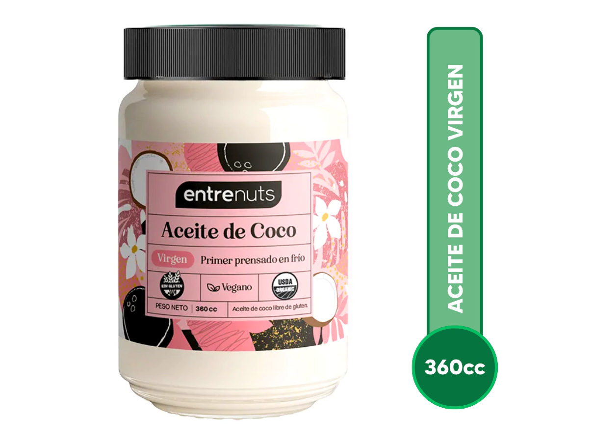 Aceite de coco virgen (Entrenuts)