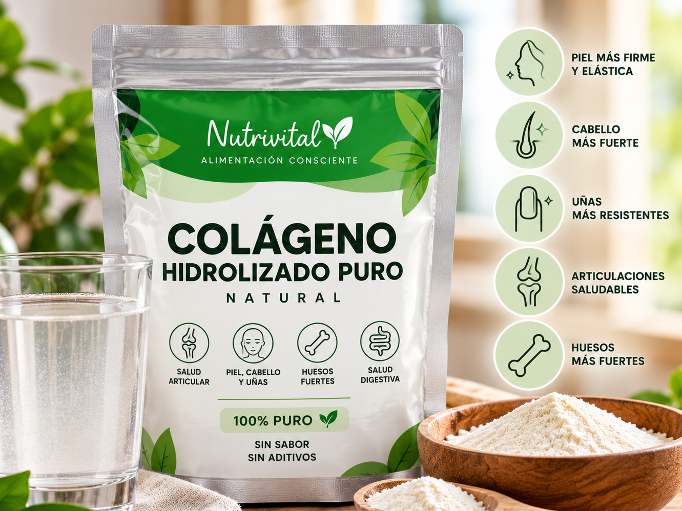 Colágenos hidrolizado puro