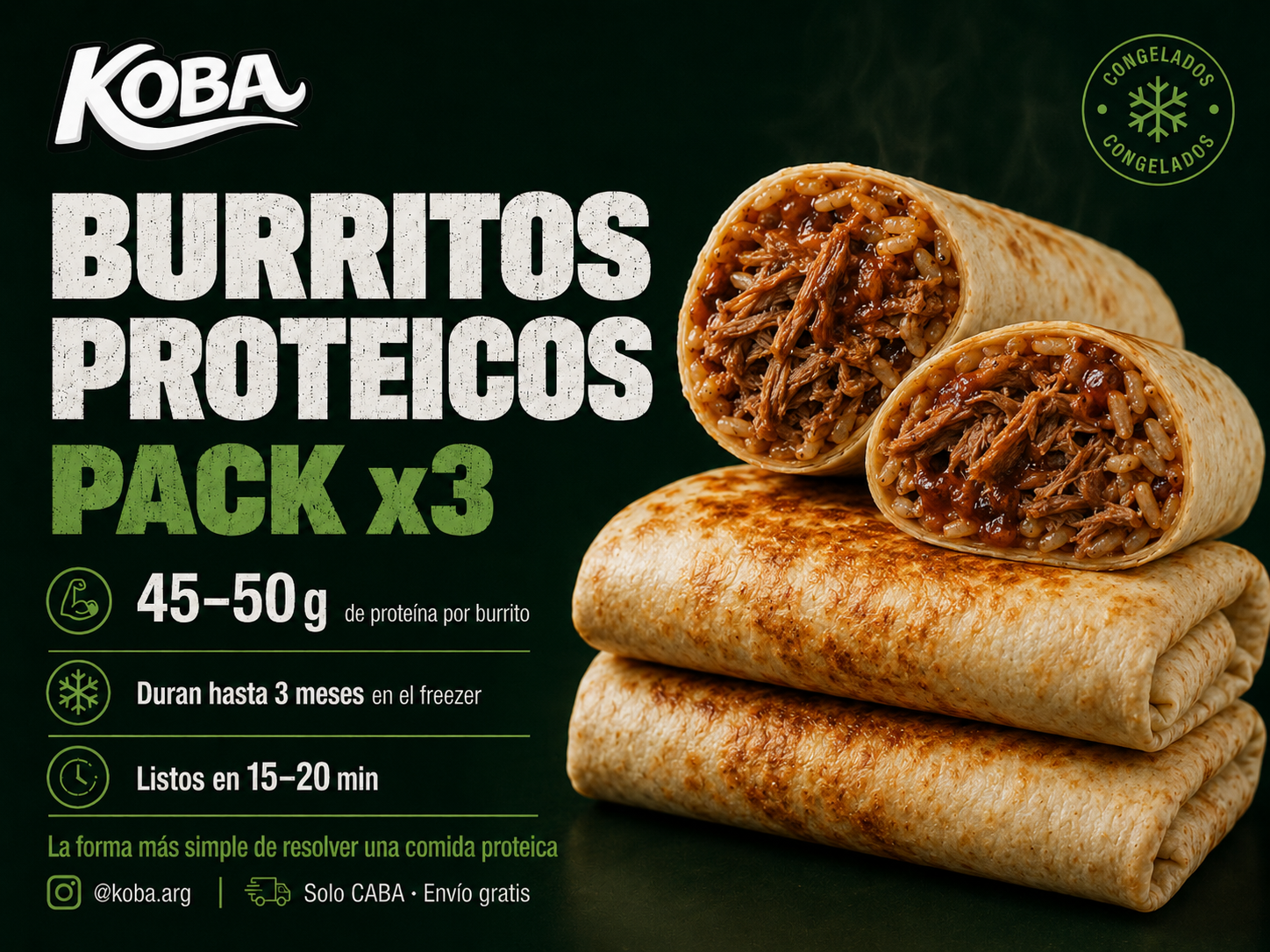 Burritos Proteicos