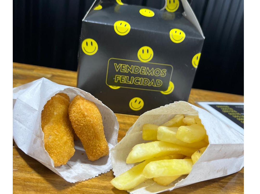 Cajita de nugget de pollo