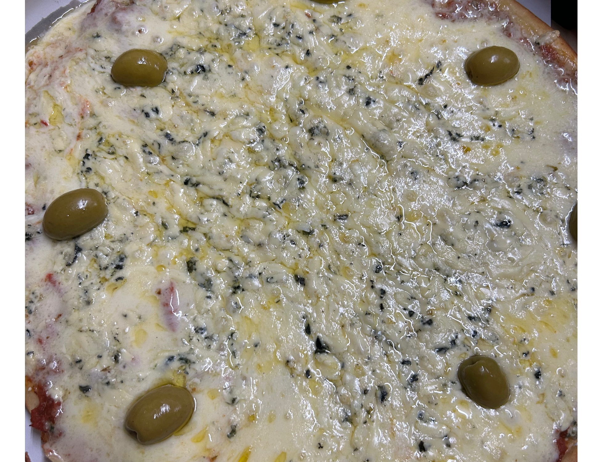 Pizza de roquefor