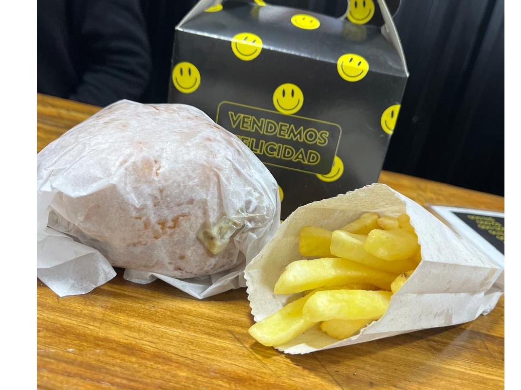 Cajita de hamburguesa