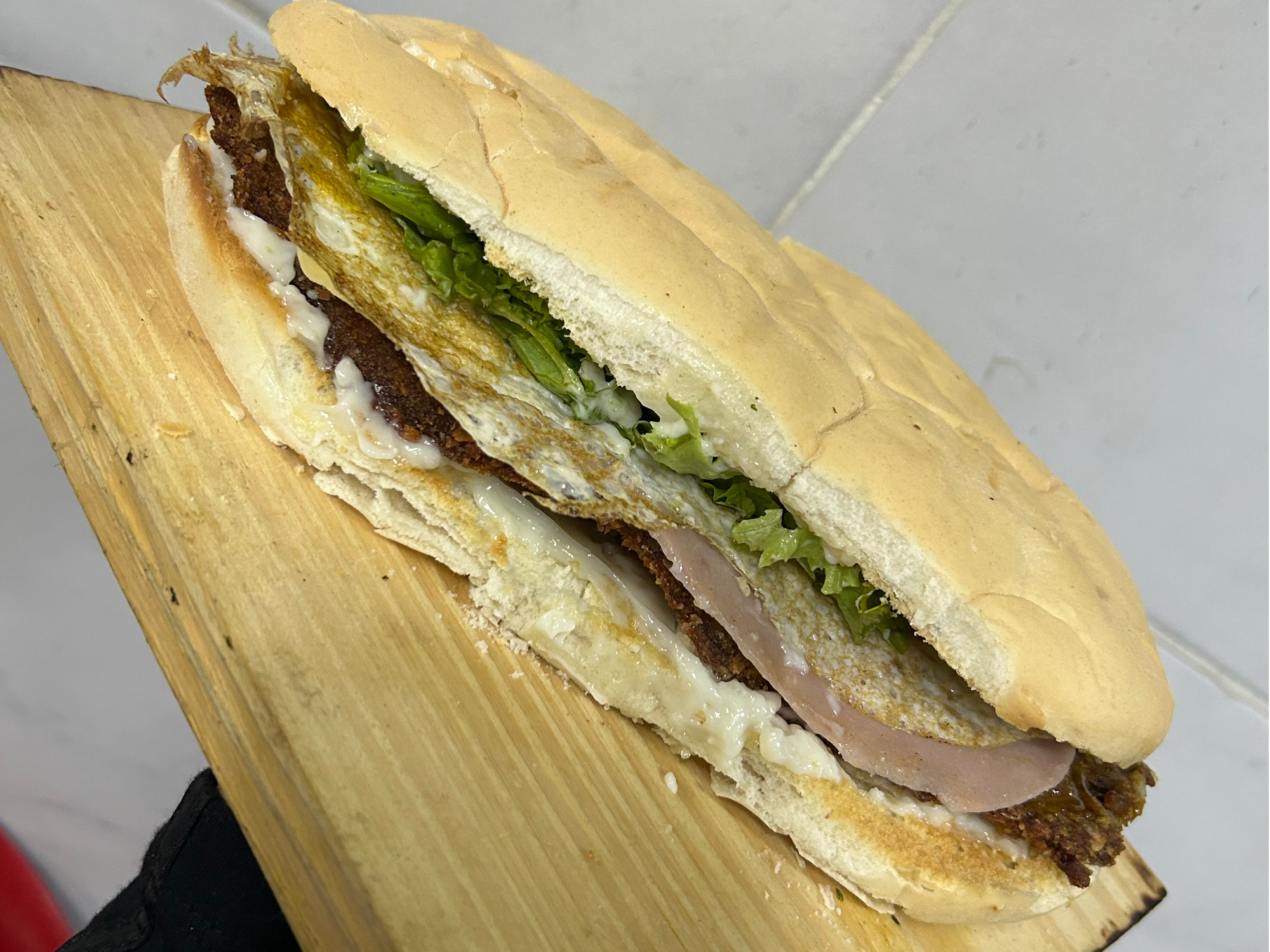 Sandwich de Mila completo