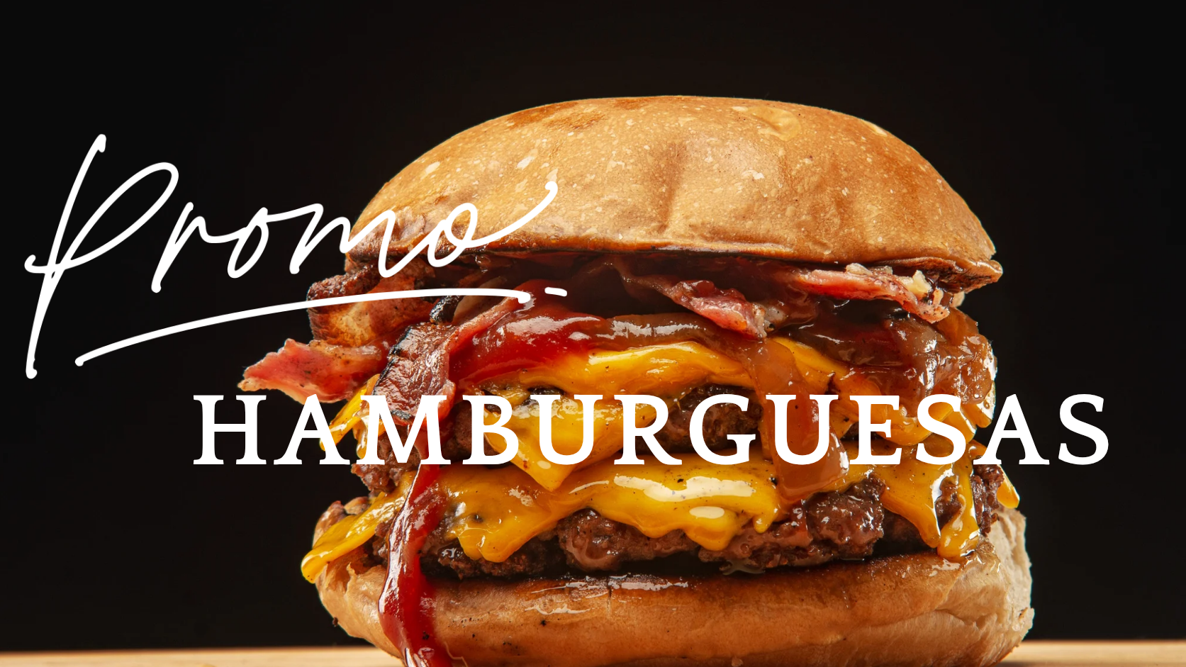 Promoción de hamburguesa