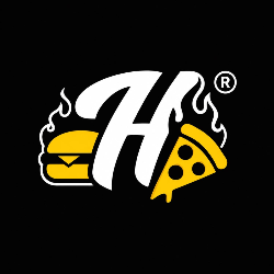 Logo Hood burguer y pizzas
