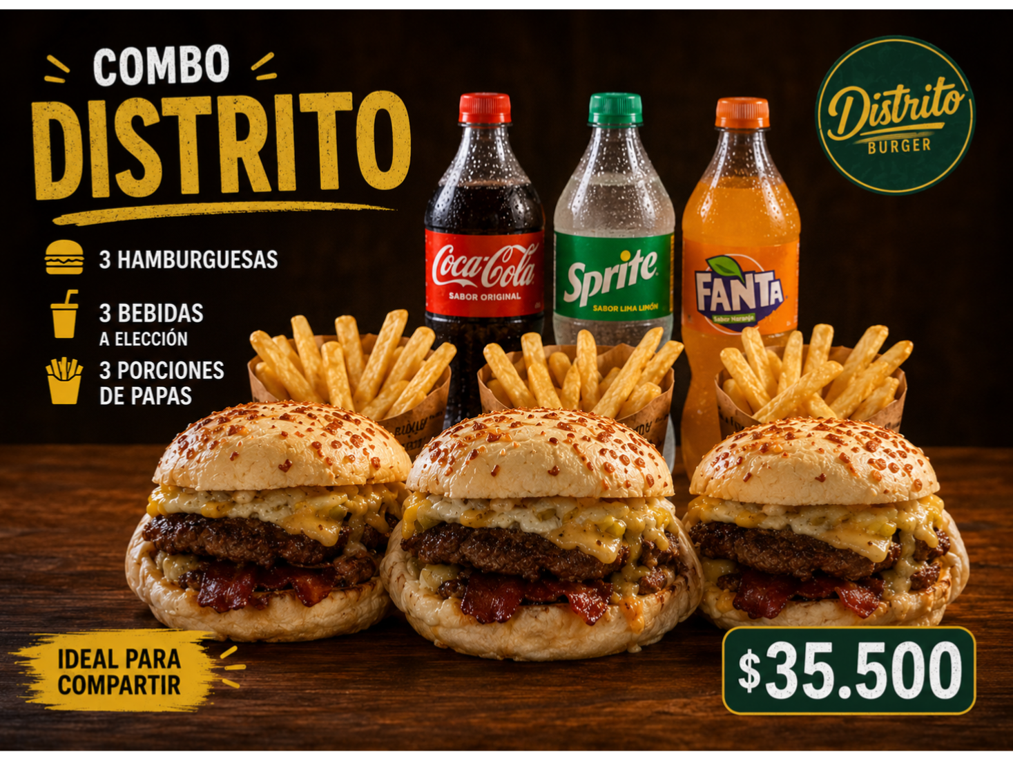 COMBO DISTRITO X3