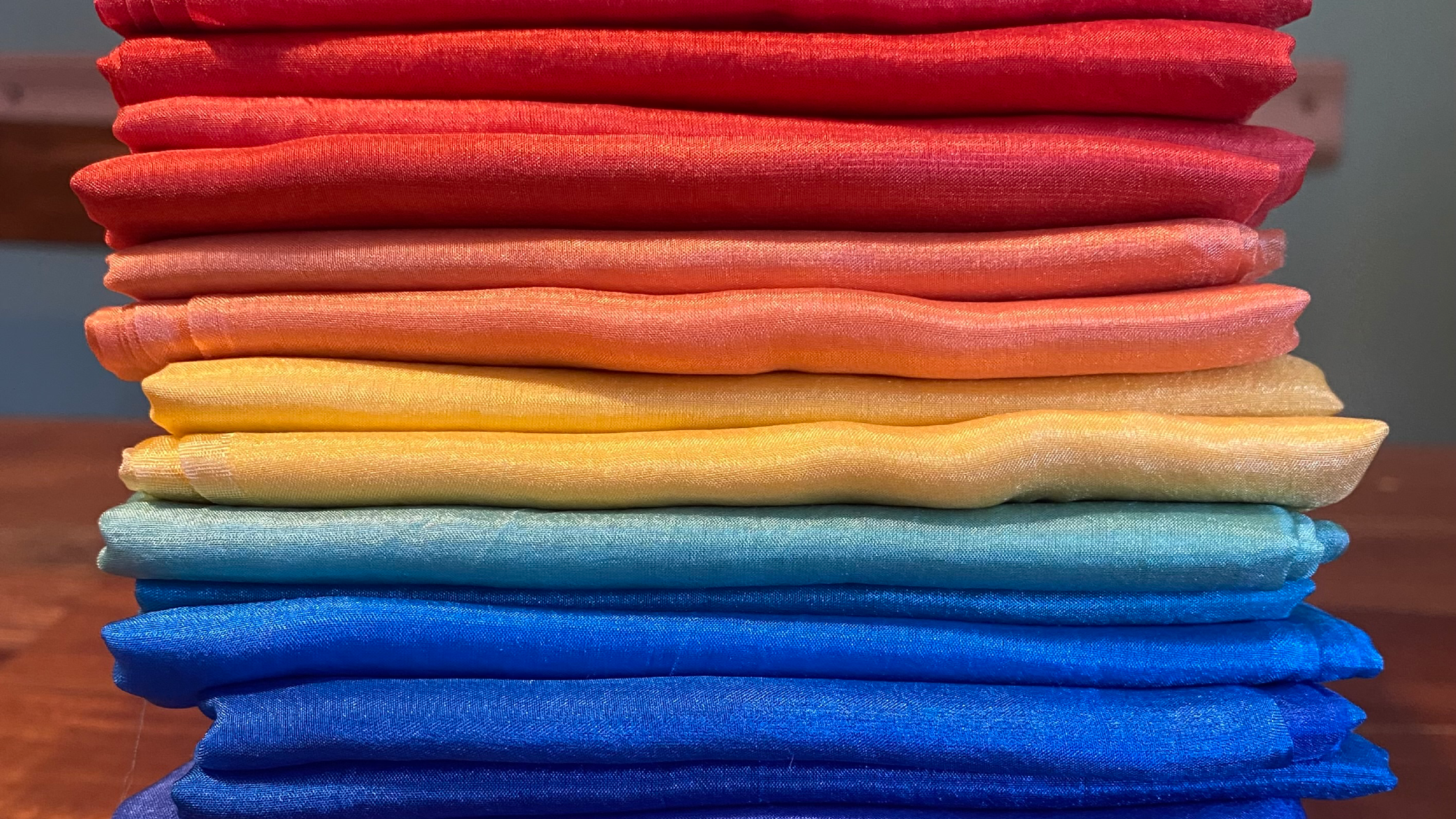 Seda de color 0,90 x 0,90 cm