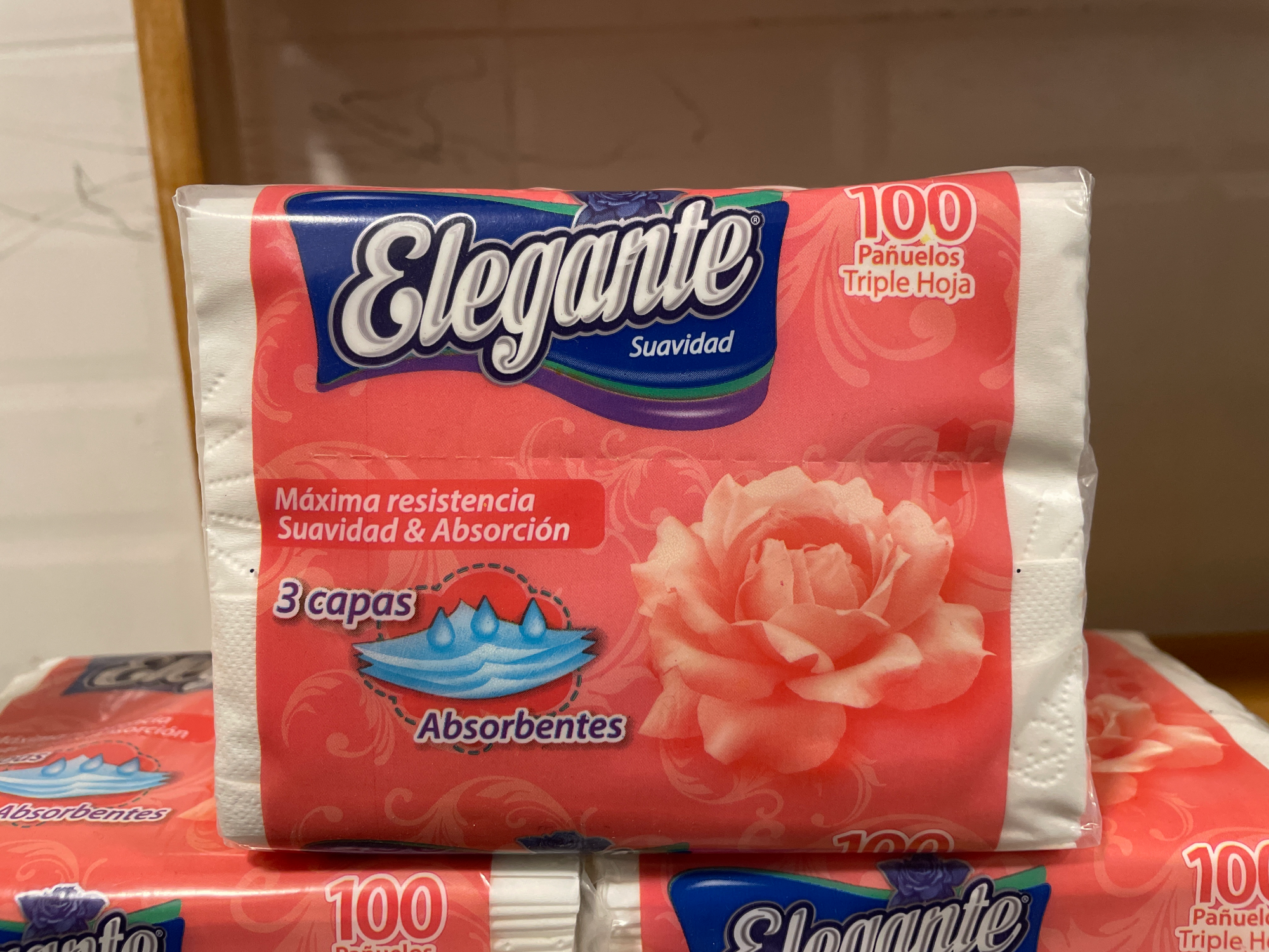 Pañuelos triple hoja