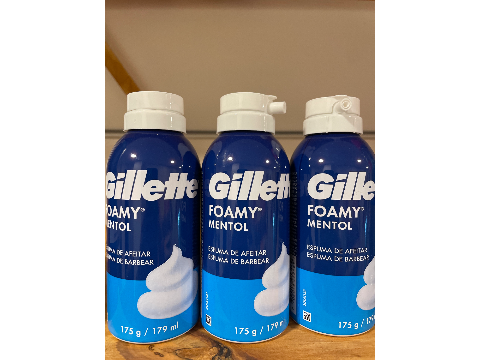 Espuma de afeitar