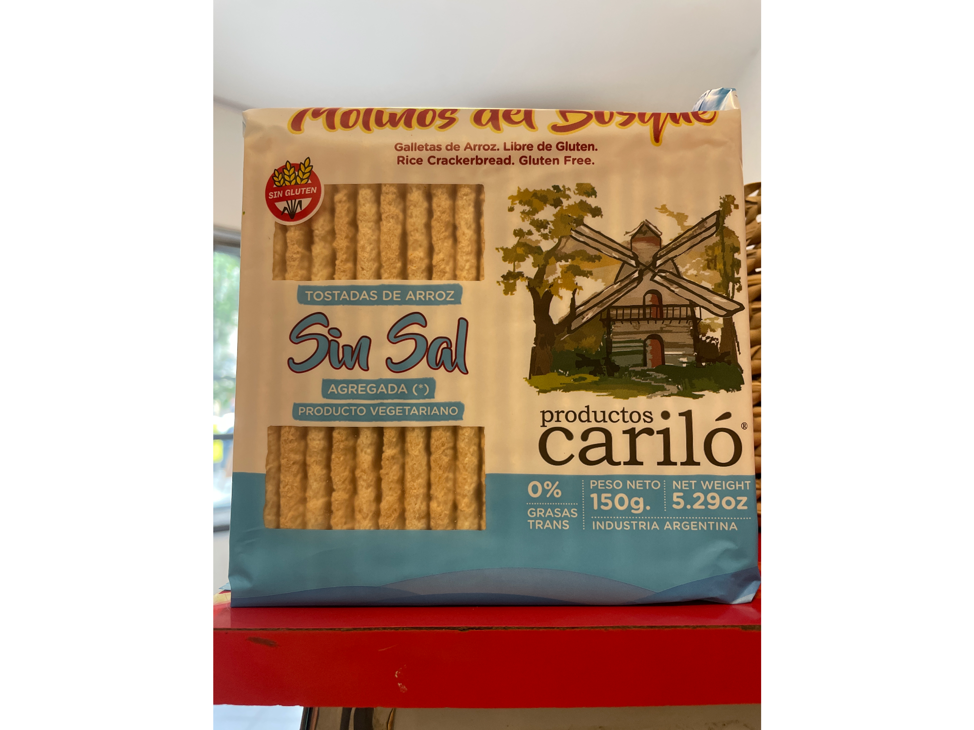 Tostadas de arroz