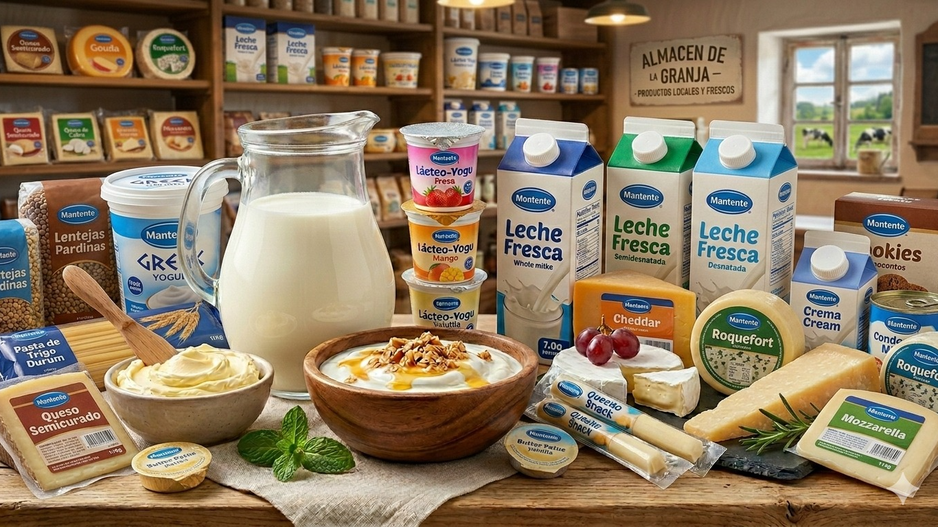 LÁCTEOS - PASTAS FRESCAS