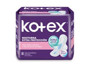 TOALLAS NOCTURNAS KOTEX