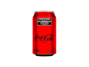 COCA COLA ZERO LATA x 354cc
