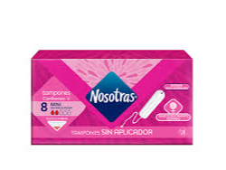 TAMPONES NOSOTRAS MINI