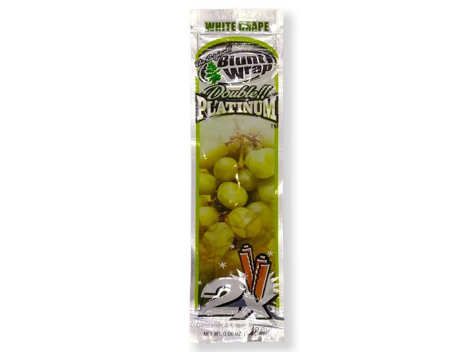 BLUNT WRAP WHITE GRAPE x2