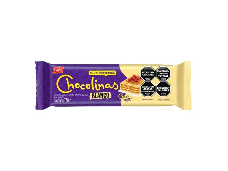 CHOCOLINAS BLANCO x170G