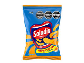 PAPAS FRITAS SALADIX CHEDDAR x 72gr