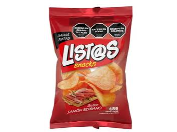 PAPAS FRITAS JAMON SERRANO x 65g