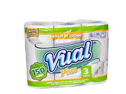 ROLLOS DE COCINA VUAL PLUS