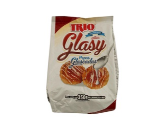 TRIO GLASSY PEPAS GLASEADAS