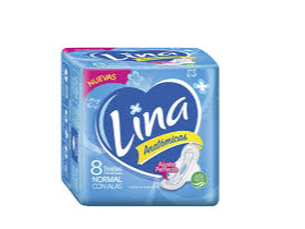 TOALLAS NORMAL CON ALAS LINA