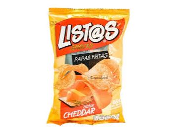 PAPAS FRITAS CHEDDAR x 65g