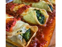 CANELONES DE VERDURAS POR PORCION