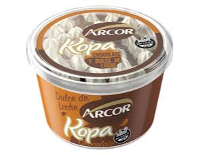 KOPA DULCE DE LECHE Y CHOCOLATE