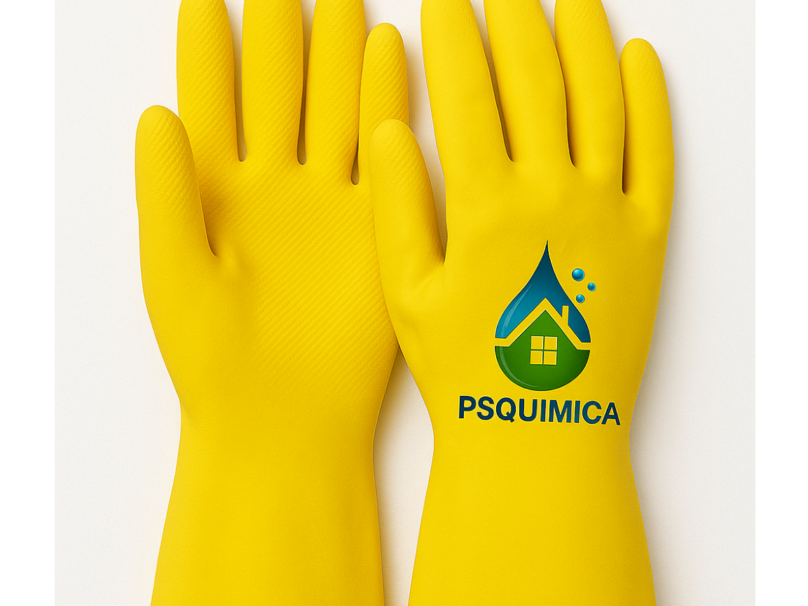 GUANTES DE GOMA AMARILLOS